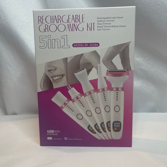 Rechargeable Grooming Kit 5in1 New in Box - Picture 1 of 4